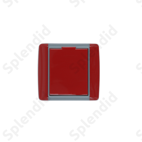 EMESE falicsatlakozó Piros, kicsi kerekített forma